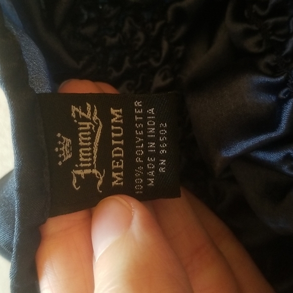 Navy Blue Spaghetti Strap Top/Mini Dress(?) - Picture 3 of 4